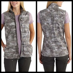 Carhartt Size XXL 20 El Paso Asphalt Camo Utility Vest NWOT